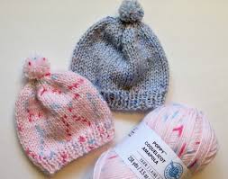 Knitting Newborn Hats For Hospitals Baby Hat Knitting Pattern Baby Hat Knitting Patterns Free Baby Hats Knitting
