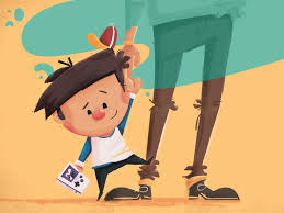 Most children's books have a main character who will feature in every illustration. Children S Book Character Design Process On Behance