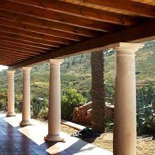Porche Rustico Para Casa De Campo Columnas De Madera Pilares De Madera Estructuras Para Exterior