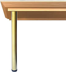 Diy round high top table crafted by the hunts. Amazon Com Alpha Furnishings Metal Table Legs 28 34 43 For Desk Counter Top Bar Height In Brass Chrome Or Brushed Satin Diy Made Easy Affordable Brass 28 Inch Furniture Decor