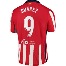 Twitter oficial | sigue a nuestra @atletiacademia | follow @atletienglish! Koszulka Atletico Madryt Luis Suarez 9 Domowe 2020 2021 Koszulki Pilkarskie Krotki Rekaw