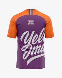 Men S Soccer Raglan Jersey Mockup Back View Football Jersey T Shirt In Apparel Mockups On Yellow Images Object Mockups Clothing Mockup Design Mockup Free Shirt Mockup