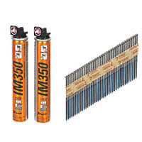 Supplied with 2 x fuel cells. Paslode Galvanised Plus Im350 Collated Nails 2 8 X 51mm 1100 Pack Framing Nails Screwfix Com