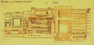 theatre des champs elysees paris 1910 1913 auguste perret architecte champs elysees paris champs elysees theatre