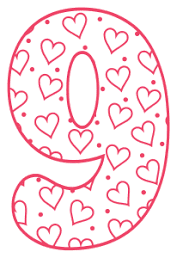 Valentine Stencils Printable Love Font With Hearts In 2020 Letter Stencils Large Letter Stencils Valentines Letter