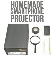 How To Make A Smartphone Projector Como Hacer Un Proyector Proyector Para Celular Proyector
