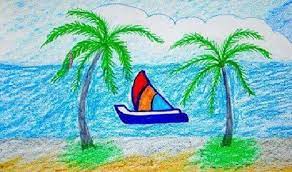 Berikut ini adalah 17 inspirasi gambar sketsa denah rumah sederhana dan minimalis terbaru yang sedang ngetren. 18 Contoh Gambar Pemandangan Pantai Yang Mudah Ditirukan