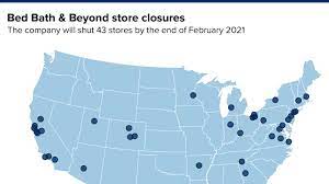Plans to close 200 stores or 21% of bed bath stores. Bed Bath Beyond Store Closures 2021 Here S A Map Of Where They Are