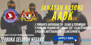 Aadk johor operasi lenjan 1. Permohonan Terbuka Jawatan Kosong Agensi Anti Dadah Kebangsaan Aadk My Kerja