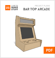 Maybe you would like to learn more about one of these? Bartop Arcade Cabinet Digital Plans I Like To Make Stuff Arcade Cabinet Arcade Cabinet Plans Diy Arcade Cabinet