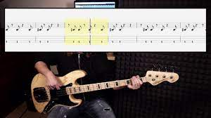 Michael Jackson Beat It Bass Cover With Tabs In Video Youtube