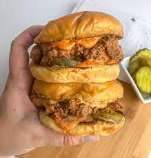 Popeyes Famous Chicken Sandwich Copycat Recipe Recipe Spicy Chicken Sandwiches Chicken Sandwich Recipes Copycat Recipes