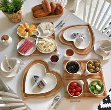 Romantic Dining Table 5 Home Decorating Food Decoration Buffet Food Breakfast Presentation