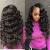 Side Part Sew In With Loose Wand Curls