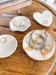 In today's video, i'll show you how to make a ring dish from. Diy Mother S Day Clay Jewelry Dish From Scratch With Maria Provenzano