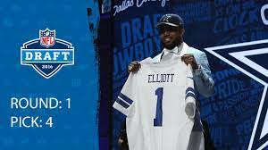Ezekiel Elliott Rb Pick 4 Dallas Cowboys 2016 Nfl Draft Dallas Cowboys Nfl Draft Nfl