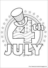 All of the free 4th of july coloring pages here can be printed out or colored online. Coloring Pages For Kids Fourth Of July Crafts For Kids July Colors Free Coloring Pictures