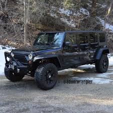 Black 4 Door Jeep 6 Door Jeep Wrangler Jeep Wrangler Cool Jeeps Jeep Lover