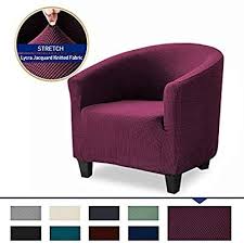 Amazon Com Zc Mall Club Chair Slipcover Stretch Armchair Cover Sofa Cover Furniture Protector Fo In 2020 Arm Chairs Living Room Slipcovers For Chairs Arm Chair Covers