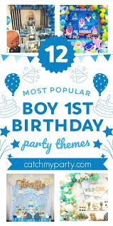 Birthday Gift For Son Turning 12 Check Out The 12 Most Popular Boy 1st Birthday Party Themes In 2020 1st Birthday Party Themes 1st Boy Birthday 1st Birthday Parties