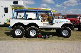 Super Six Jeep Cj-7 6x6 Jeep Cj 6x6 Truck Jeep