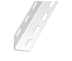 Corniere Perforee Acier Epoxy Blanc 38 X 38 Mm 2 M Castorama