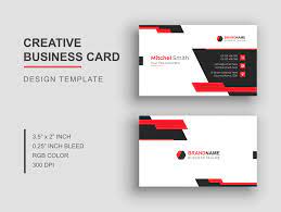 Light minimal business card template. Business Card Modern Business Card Creative Business Card Design Template Visiting Card 2916452 Vector Art At Vecteezy