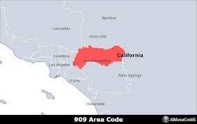 The 909 area code was split from area code 714 on november 14, 1992. 909 Area Code Location Map Time Zone And Phone Lookup