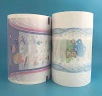 Pe Film Backsheet Printed Film For Baby Diaper Printing ...