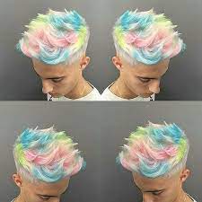 If less melanin is present, the hair is lighter. Omg It Looks So Cool Mens Hair Colour Candy Hair Hair And Beard Styles