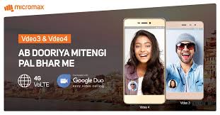 Micromax Vdeo 3, Vdeo 4 Debuts with 4G ...