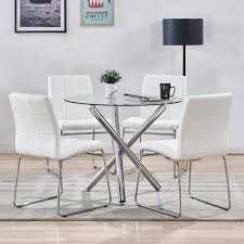 We did not find results for: Furniture Sicotas 3 Piece Round Dining Table Set Table 2 Gray Chairs Dining Set For Dining Room Kitchen Modern Kitchen Table And Chairs For 2 Person Dining Room Table Set With Clear
