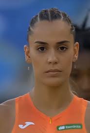 Un voto a questa atleta.