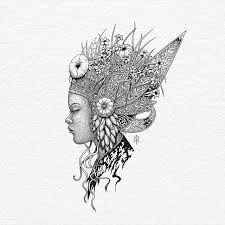 I Miss This Piece Sorry To Repost This One Too Complicated To Draw Originally This One Was Drawn On A3 Paper I Ve Been Wondering Desain