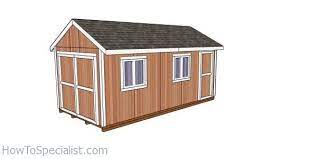 Maybe you would like to learn more about one of these? 10x20 Gable Shed Plans Free Pdf Download Howtospecialist How To Build Step By Step Diy Plans Shed Plans Diy Storage Shed Plans Diy Plans