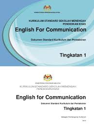 Kementerian pendidikan malaysia in english. 23 Dskp Kssm Pendidikan Khas Tingkatan 1 English For Communication