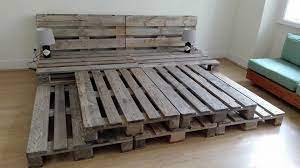 Paint any color you prefer. Whole Pallet Platform Bed 150 Wonderful Pallet Furniture Ideas 101 Pallet Ideas Part 9 Diy Pallet Bed Pallet Platform Bed Wood Pallet Beds