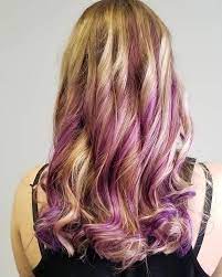 But, if you're brunette with blonde highlights it will maintain your highlights color. Honey Blonde Hair And Magenta Purple Highlights Honey Blonde Hair Blonde Hair With Highlights Dark Strawberry Blonde Hair