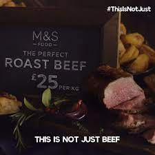 Marks And Spencer M S Christmas Food Perfect Roast Beef Facebook