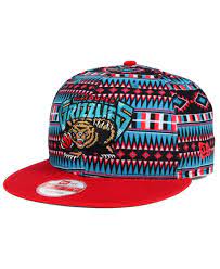 New Era Vancouver Grizzlies Hwc Tri All Print 9fifty Snapback Cap Sports Fan Shop By Lids Men Macy S Snapback Cap Snapback New Era