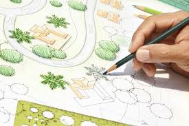Explains the key stages of the garden. How To Draw A Landscape Map How Tos Diy