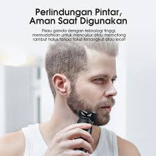 Jual SAMONO Shaver electrik Alat Cukur Jenggot Listrik Kumis elektrik Anti  Air SW-ES02