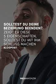 Oder geht in deiner beziehung was grundlegend falsch und du weißt es erst mal gar nicht, ob so eine beziehung weitergeführt werden soll. Wann Solltest Du Deine Beziehung Beenden