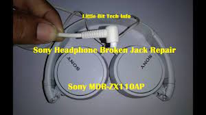 Sony Broken Headphone Jack Repair || Headphone Repair - Youtube