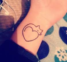 50 Super Cute Tattoo Designs For Girls Lava360 Tattoos Cat Tattoo Simple Cute Tattoos