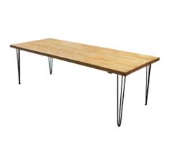 Choose the dining room table design that defines your family's style and character. Hairpin Grand Dining Table Black Legs Furniture Rentals In Dubai Abu Dhabi Uae