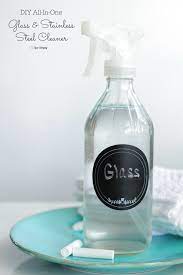 Diy All In One Glass And Stainless Steel Cleaner Live Simply Stainless Steel Cleaner Diy Cleaning Products Cleaning