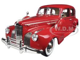 1941 Packard Super Eight One Eighty Laguna Maroon 1 18 Diecast Model Car By Greenlight