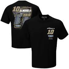 Pagesbusinessessports & recreationsports leaguemonster energy nascar cup series 2018 live. Stewart Haas Racing Team Collection Aric Almirola Black 2018 Monster Energy Nascar Cup Series Race Schedule T Shirt