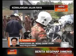 Selain itu, kemalangan jalan raya juga merupakan penyebab kematian kedua tertinggi di malaysia selepas penyakit jantung. Sikap Pengguna Punca Kemalangan Jalan Raya Video Dailymotion
